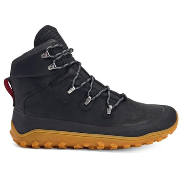 VIVOBAREFOOT Tracker Leather AT Mens Barefoot Hiking Boots | Waterproof, Lightweight & Puncture Resistant | All Weather & Terrains | Wide Fit Grounding Shoes | Obsidian im Sale